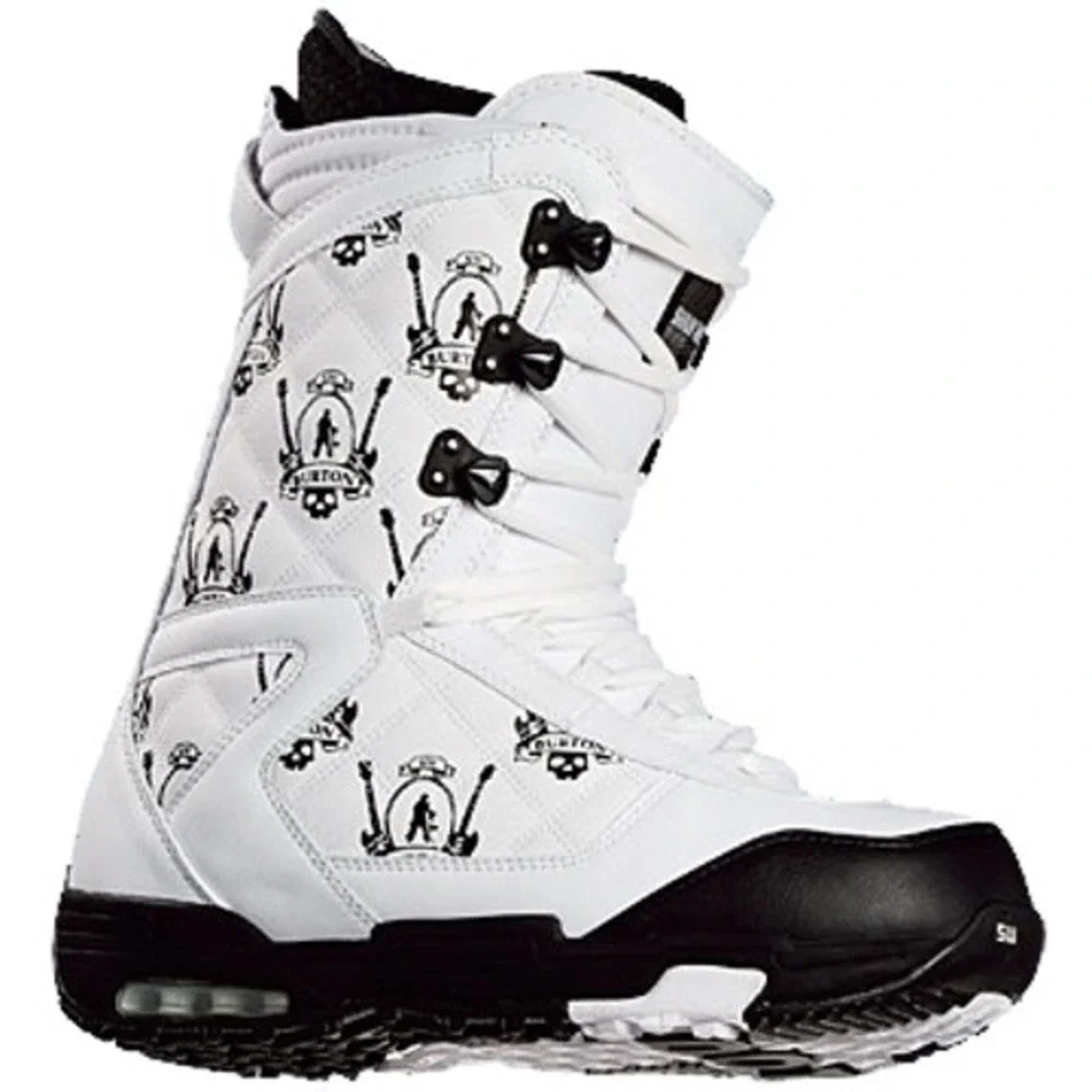 Burton‎ SHAUN WHITE Men's 6 Snowboard Boots White Imprint 3 Y2K Outdoors